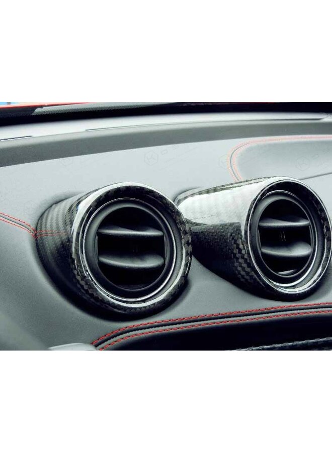 Alfa Romeo 4C Carbon Fiber Interior Air Ventilation cover