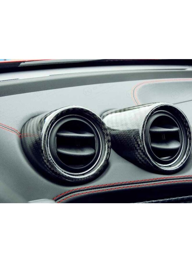 Copertura ventilazione interna in fibra di carbonio Alfa Romeo 4C