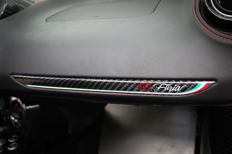 Couvercles En Acier Inox Pour Tableau De Bord Alfa Romeo Junior - Lot De 2, Décorations Tuning, Fixation Adhésive