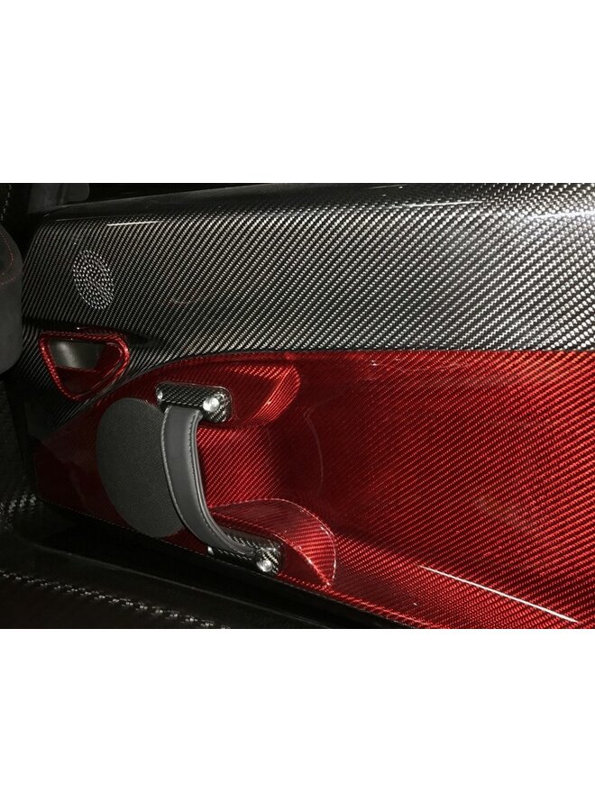 Alfa Romeo 4C Carbon Fiber Door Handle Covers