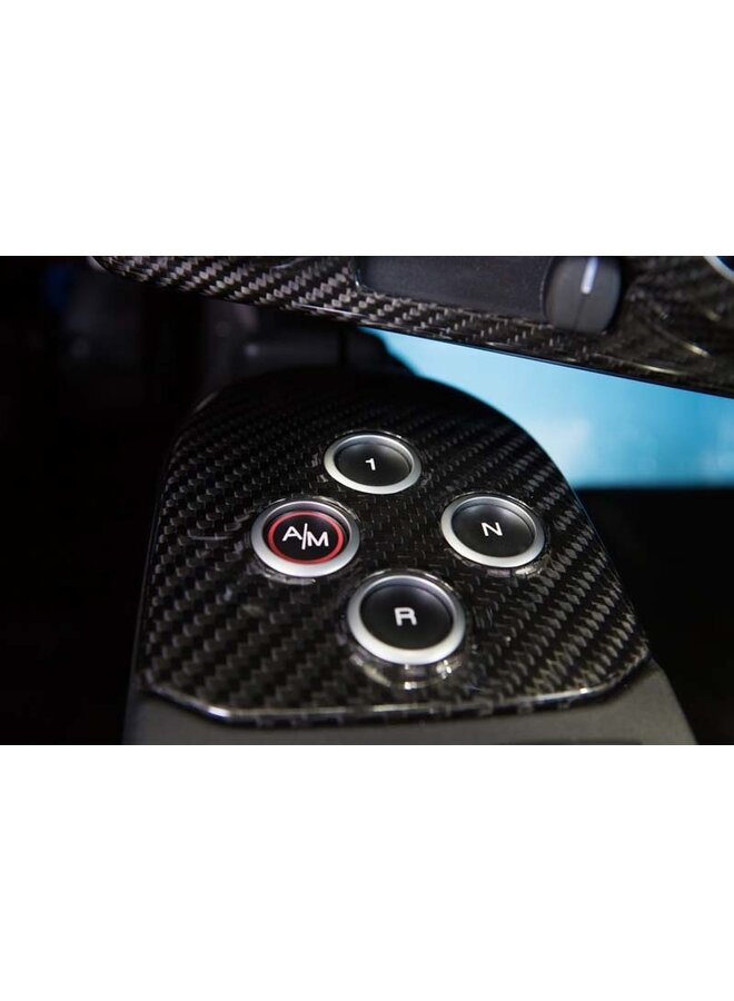 Alfa Romeo 4C Carbon Fiber MTA Control Cover