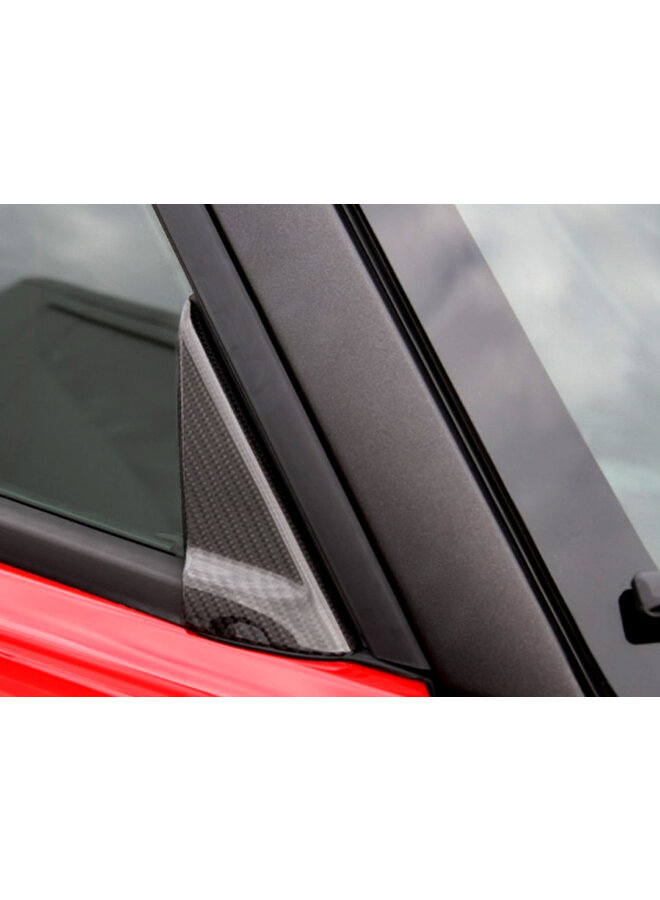 Panel exterior triangular de puerta de fibra de carbono Alfa Romeo 4C