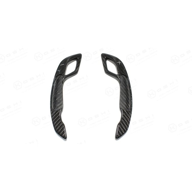 Palmes de changement de volant en fibre de carbone McLaren MP4-12C