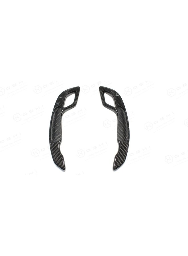 Flippers de mudança de volante de fibra de carbono McLaren MP4-12C