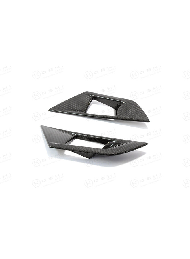 Maniglie per porte interne Jaguar F-Type in fibra di carbonio