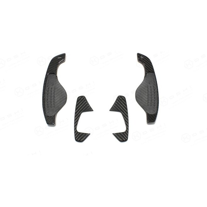 Flippers de changement de volant en fibre de carbone Jaguar F Type R
