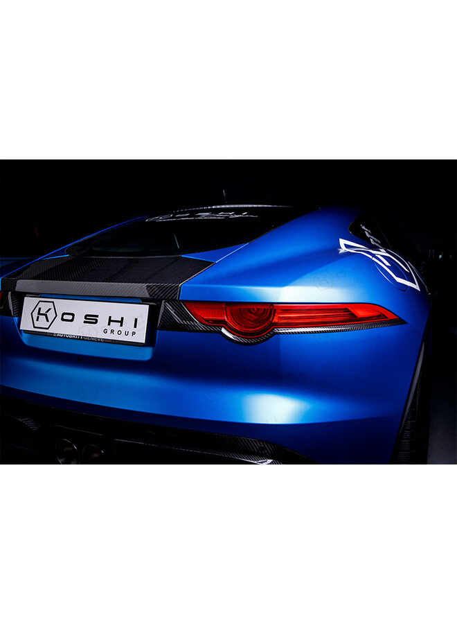 Jaguar F-Type Carbon Fiber Rear Lamp Frame