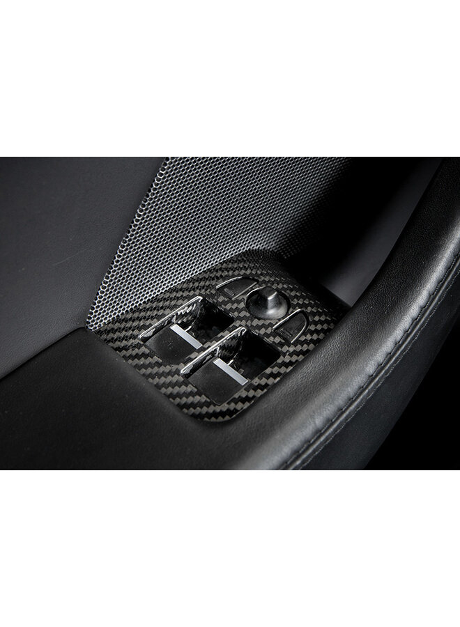 Jaguar F-Type Carbon Fiber Raam bediening control