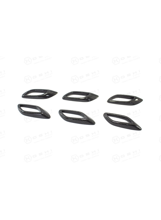 Ventilaciones laterales de fibra de carbono Maserati Levante