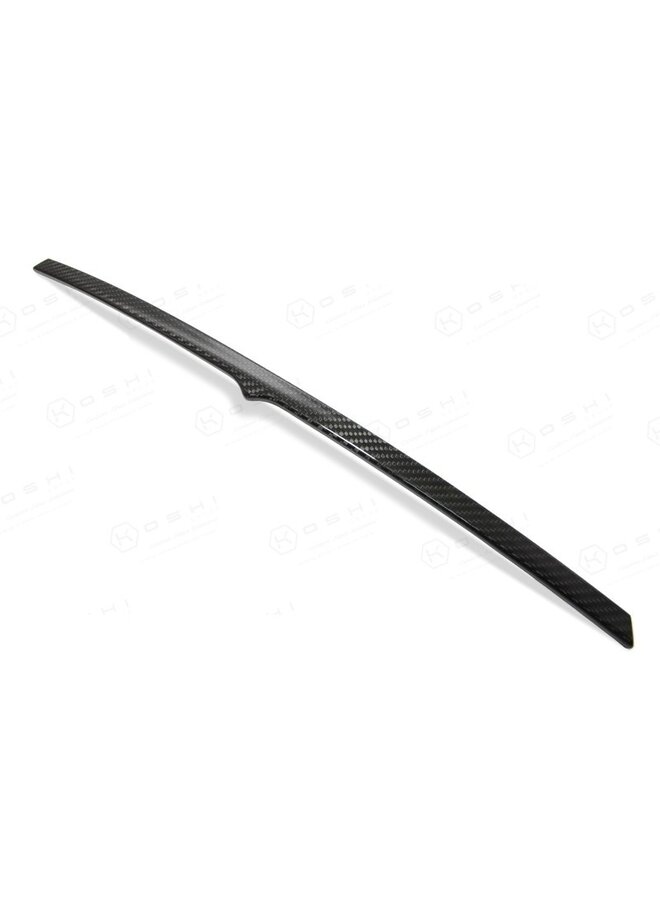 Maserati Ghibli Carbon Fiber Rear Trunk trim (chrome part)