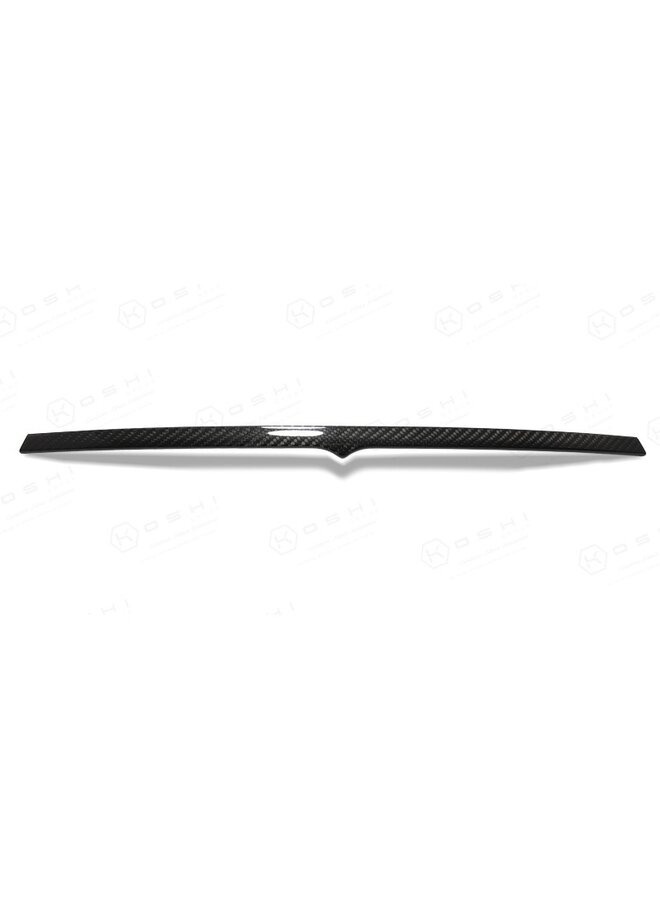 Maserati Ghibli Carbon Fiber Rear Trunk trim (chrome part)