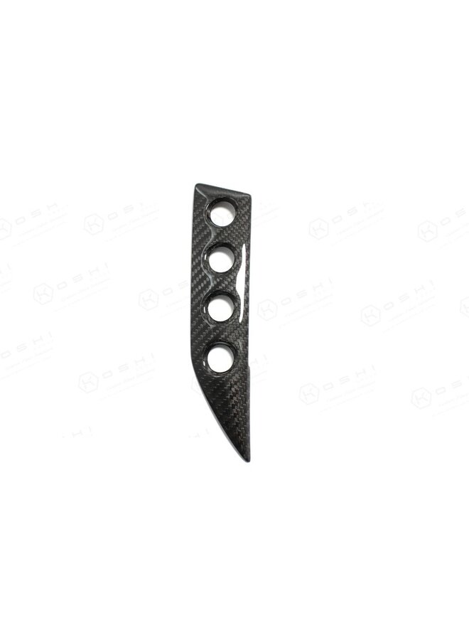 Maserati Granturismo Carbon Fiber Audio System frame cover