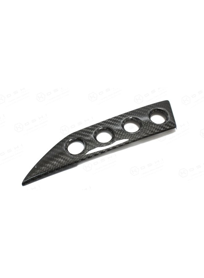 Maserati Granturismo Carbon Fiber Audio System frame cover