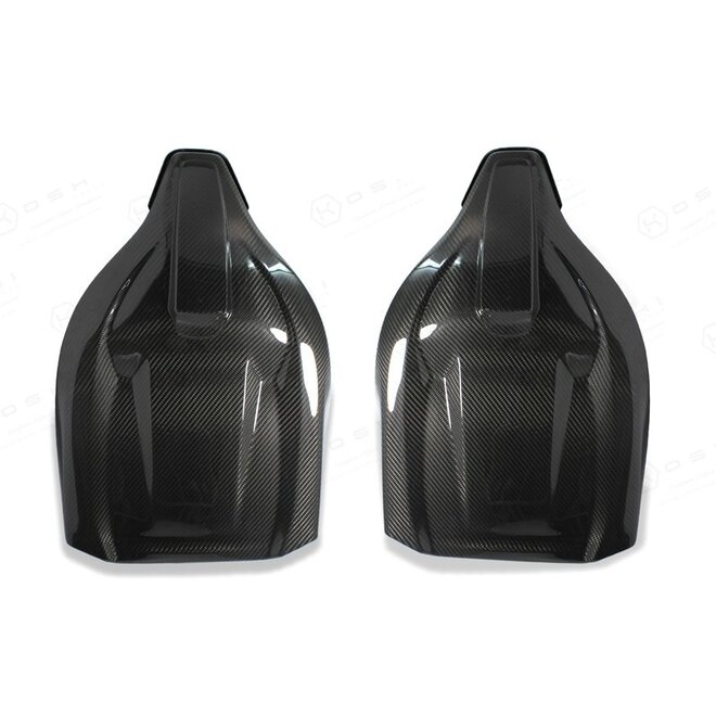 Coque de housse de siège en fibre de carbone Audi RS3 8V