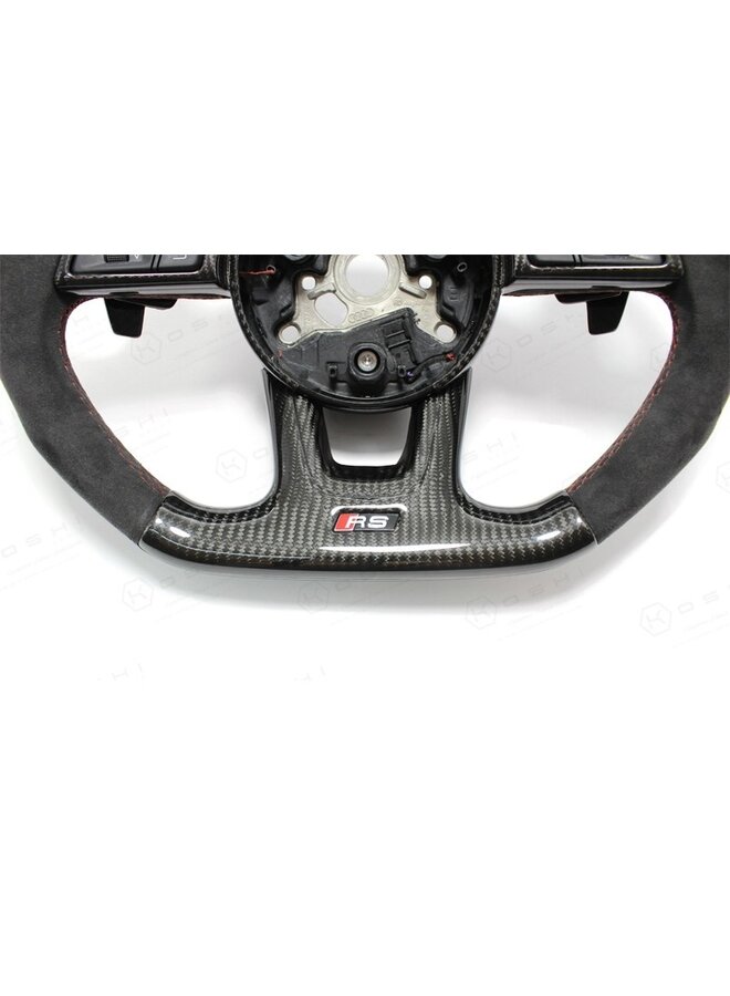 Audi RS3 / RS4 Carbon Fiber Steering Wheel Lower part