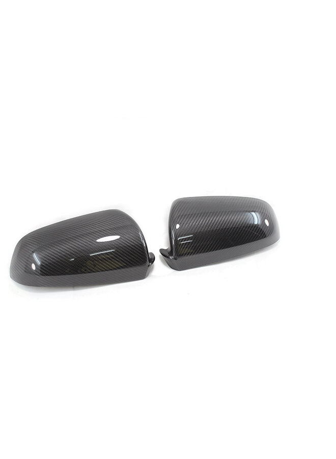 Audi A4 Carbon Fiber Mirror Covers (06-08)