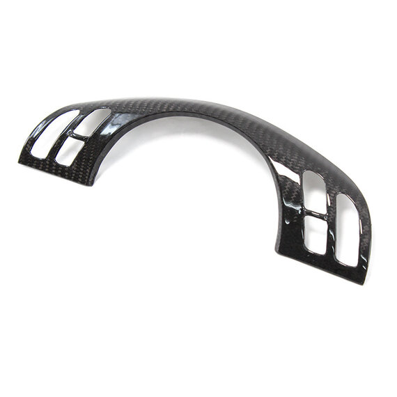 BMW E39 / E46 / E53 X5 Tapa de control de botones de fibra de carbono