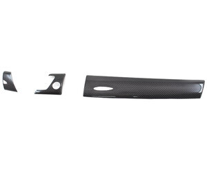 Décoration Tableau De Bord Fibre De Carbone Pour Mercedes Benz Classe A W177 2019 - Accessoire Intérieur Gauche