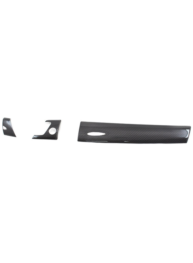 Garnitures de tableau de bord en fibre de carbone BMW X5 / X6