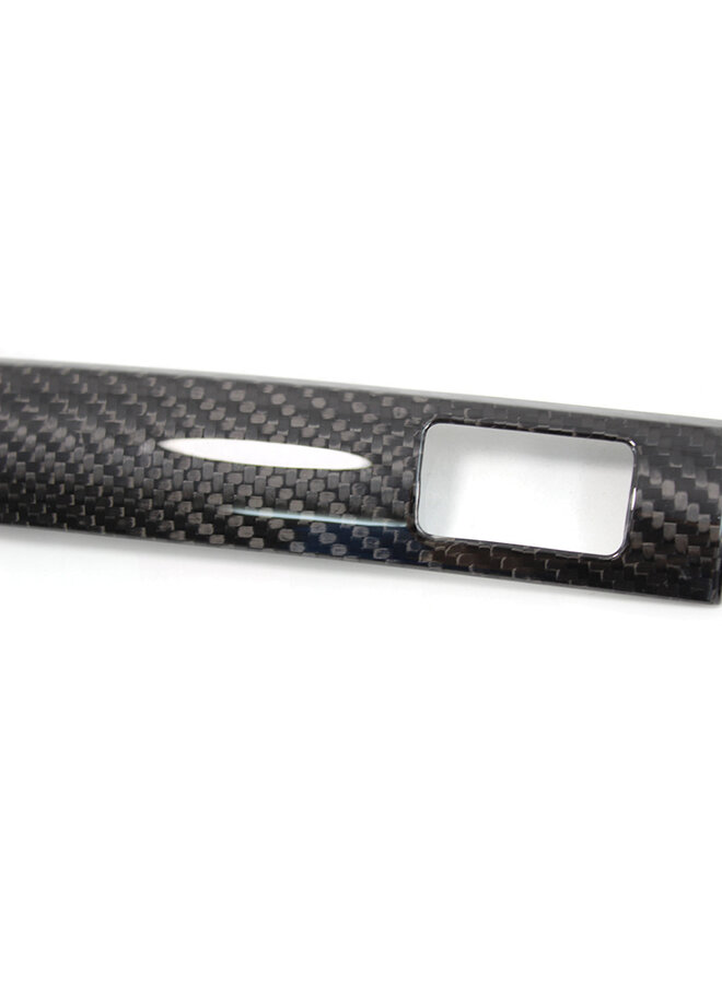 Couvercle du kit d’outils pour habillage de décoration intérieure en fibre de carbone BMW X6 E71