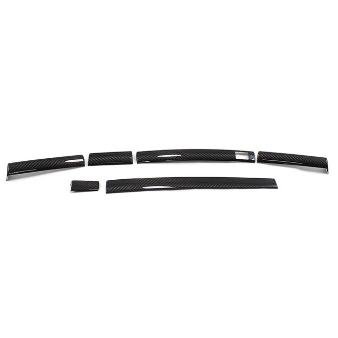 Copertura del kit di finiture interne per BMW X6 E71 in fibra di carbonio