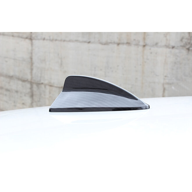 BMW E70/E71/F07 GT/F07 GT LCI/F11 LCI Copertura antenna con pinna di squalo in fibra di carbonio