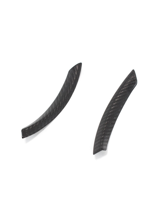 Garnitures latérales de guidon en fibre de carbone BMW E90/E92/E82/E84/E87/X1