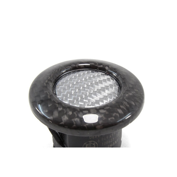 BMW E81/E82/E87/E88 Carbon Fiber Start/Stop knop auto