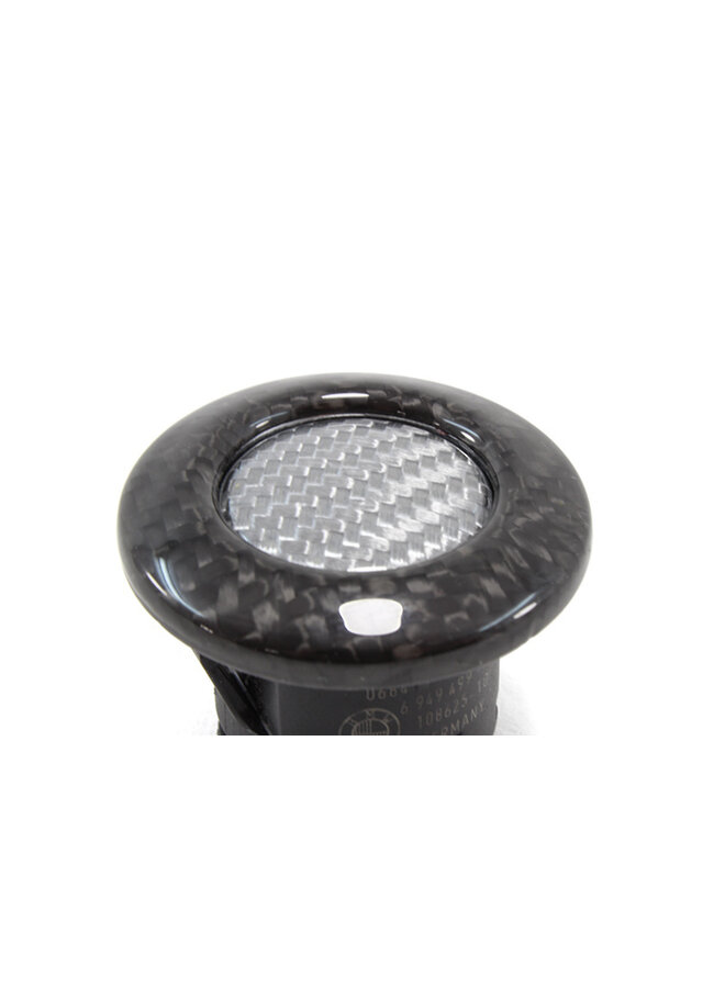 BMW E81/E82/E87/E88 Carbon Fiber Start/Stop knop auto