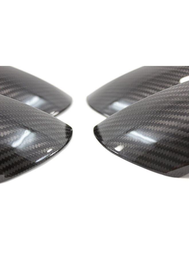 Maçanetas internas em fibra de carbono BMW E87