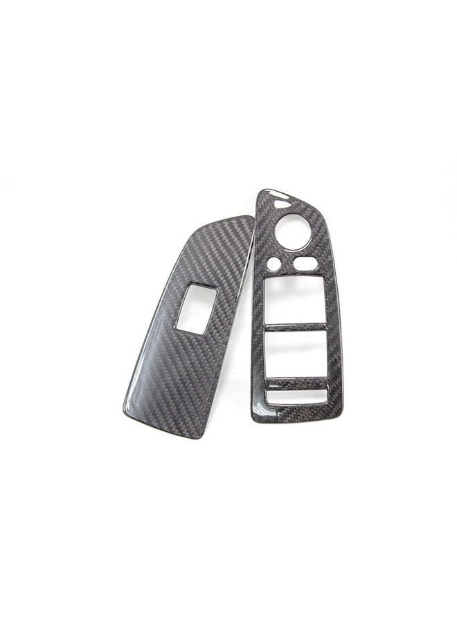 BMW E87 Carbon Fiber Window Control Cover