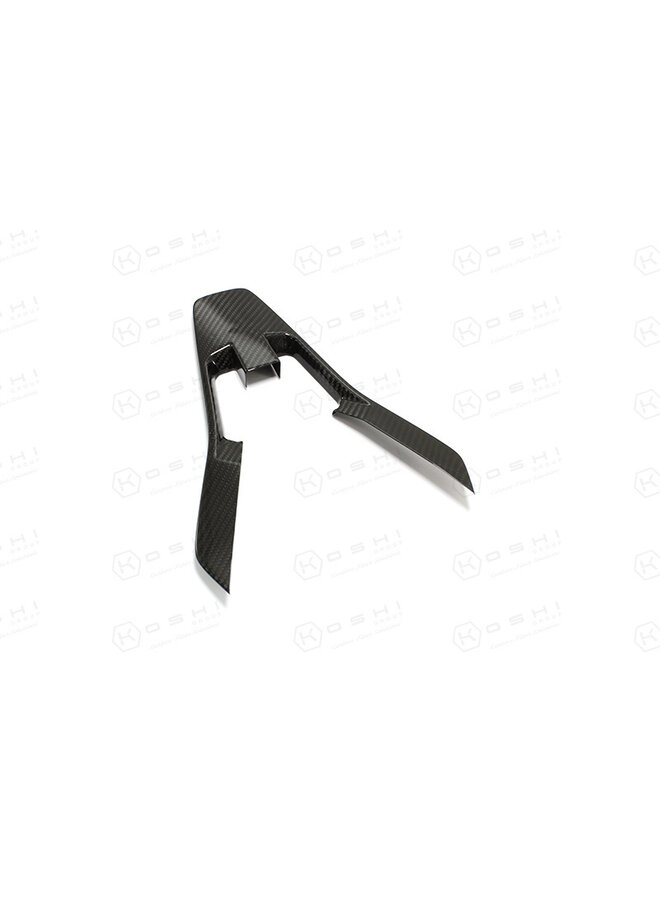 Tampa do quadro dos instrumentos inferiores em fibra de carbono Lamborghini Huracan Spyder LP610-4