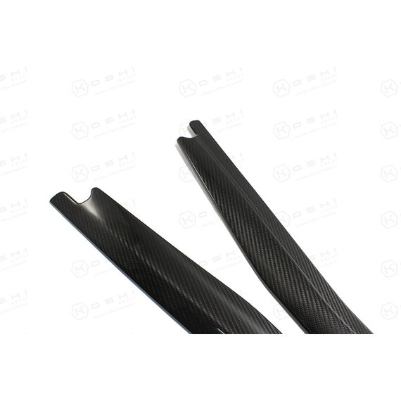 Rivestimento del pannello laterale in fibra di carbonio Lamborghini Huracan Spyder LP610-4 per console centrale