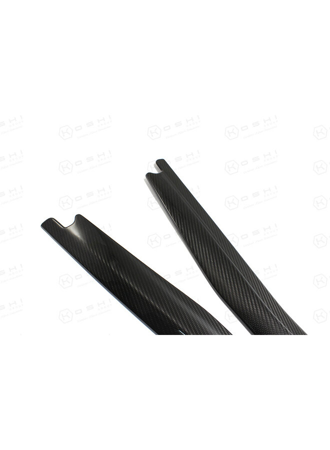 Lamborghini Huracan Spyder LP610-4 Embellecedor de panel lateral de fibra de carbono para consola central