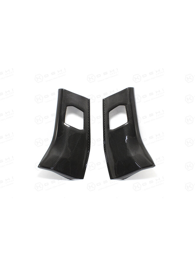 Lamborghini Huracan Spyder LP610-4 Panel embellecedor superior de fibra de carbono para columna B