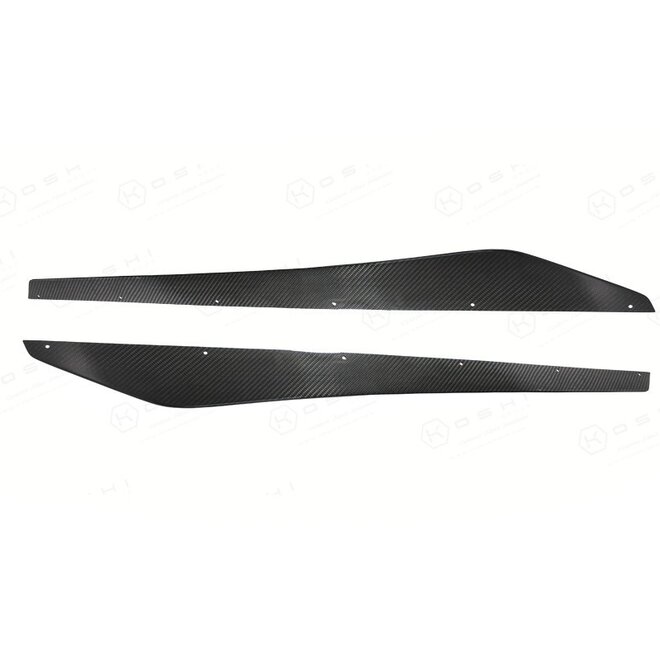 Fiat Abarth 500/595 Carbon Fiber Side Skirts