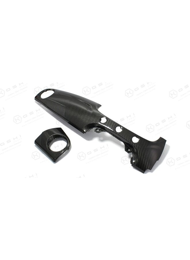 Cruscotto Fiat Abarth 595 in fibra di carbonio versione UK