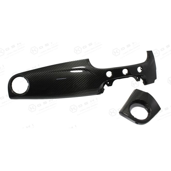 Cruscotto Fiat Abarth 595 in fibra di carbonio versione UK