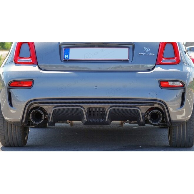 Diffuseur en fibre de carbone Fiat Abarth 595