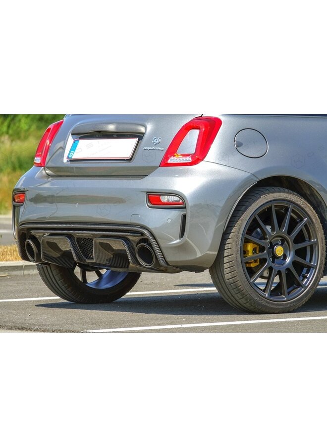 Fiat Abarth 595 Carbon Fiber Diffuser