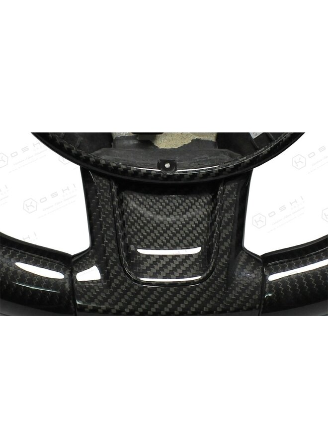 Fiat Abarth 595 Carbon Fiber Steering wheel cover lower part