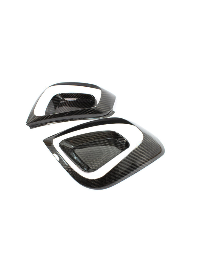 Fiat Abarth 595 2016->Coperchio telaio fanale posteriore in fibra di carbonio