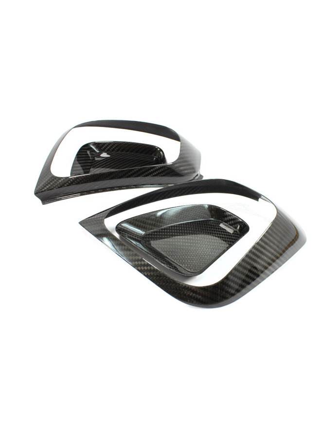 Fiat Abarth 595 2016->Coperchio telaio fanale posteriore in fibra di carbonio