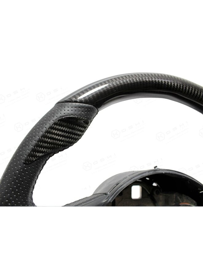 Copripollice per volante Fiat Abarth 595 in fibra di carbonio
