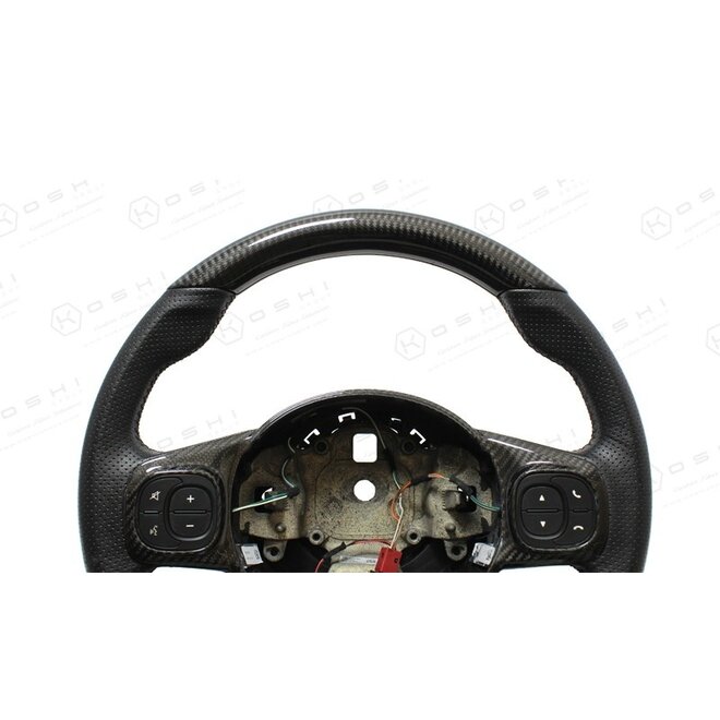Coprivolante Fiat Abarth 595 in Fibra di Carbonio Parte Superiore