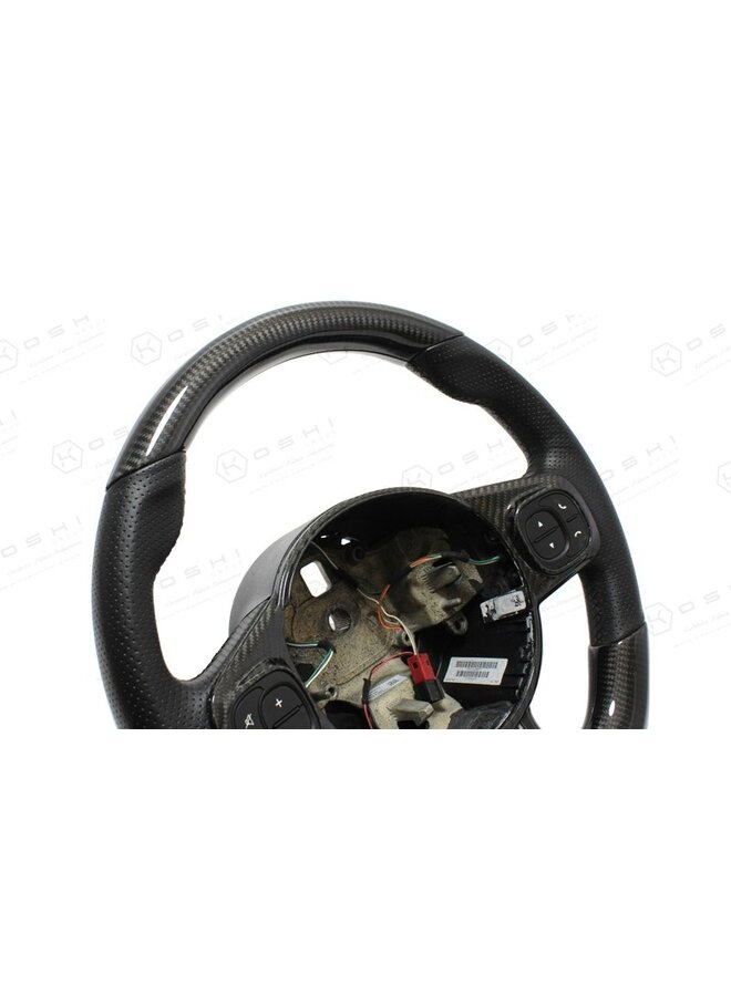 Fiat Abarth 595 Carbon Fiber Steering Wheel Upper Part cover