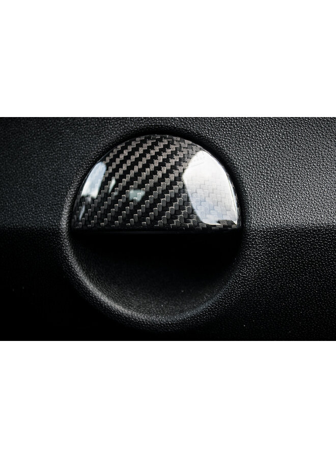 Armaturenbrett-Ventilhebel für Fiat Abarth 595 aus Karbonfaser