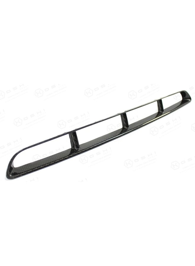 Fiat Abarth 595 2016->Entrada de ar central do para-choque em fibra de carbono