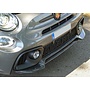 Fiat Abarth 595 2016->Lábio Divisor Dianteiro em Fibra de Carbono