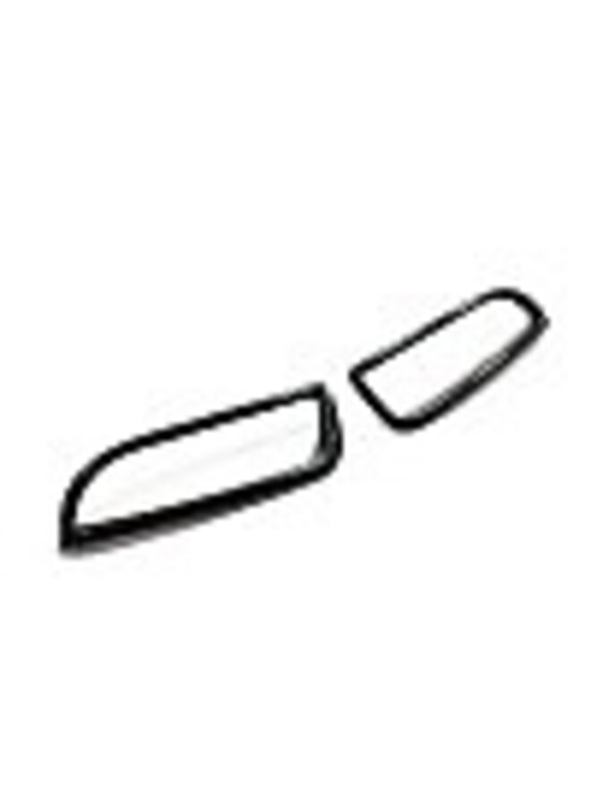 Fiat Abarth 595 Carbon Fiber Rear Light Reflectors Trim cover